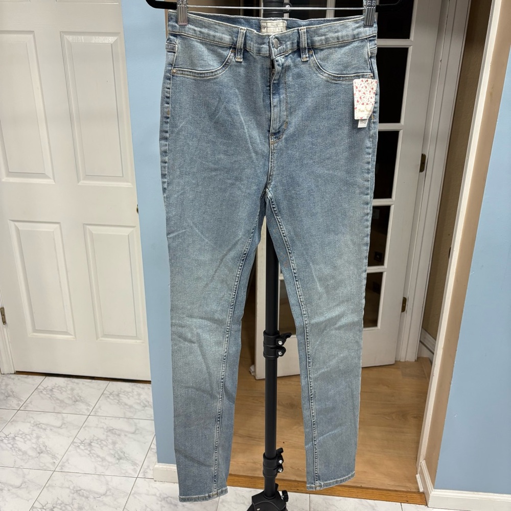 Free People Light Blue Skinny Jeans